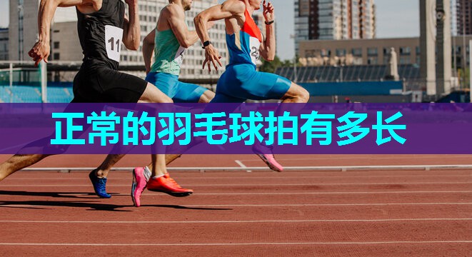 正常的羽毛球拍有多长 正常的羽毛球拍有多长